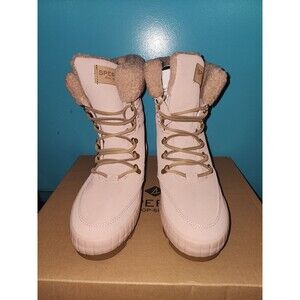 Sperry Torrent Winter Rose Chukka Boots Size 9 M Pink Memory Foam
